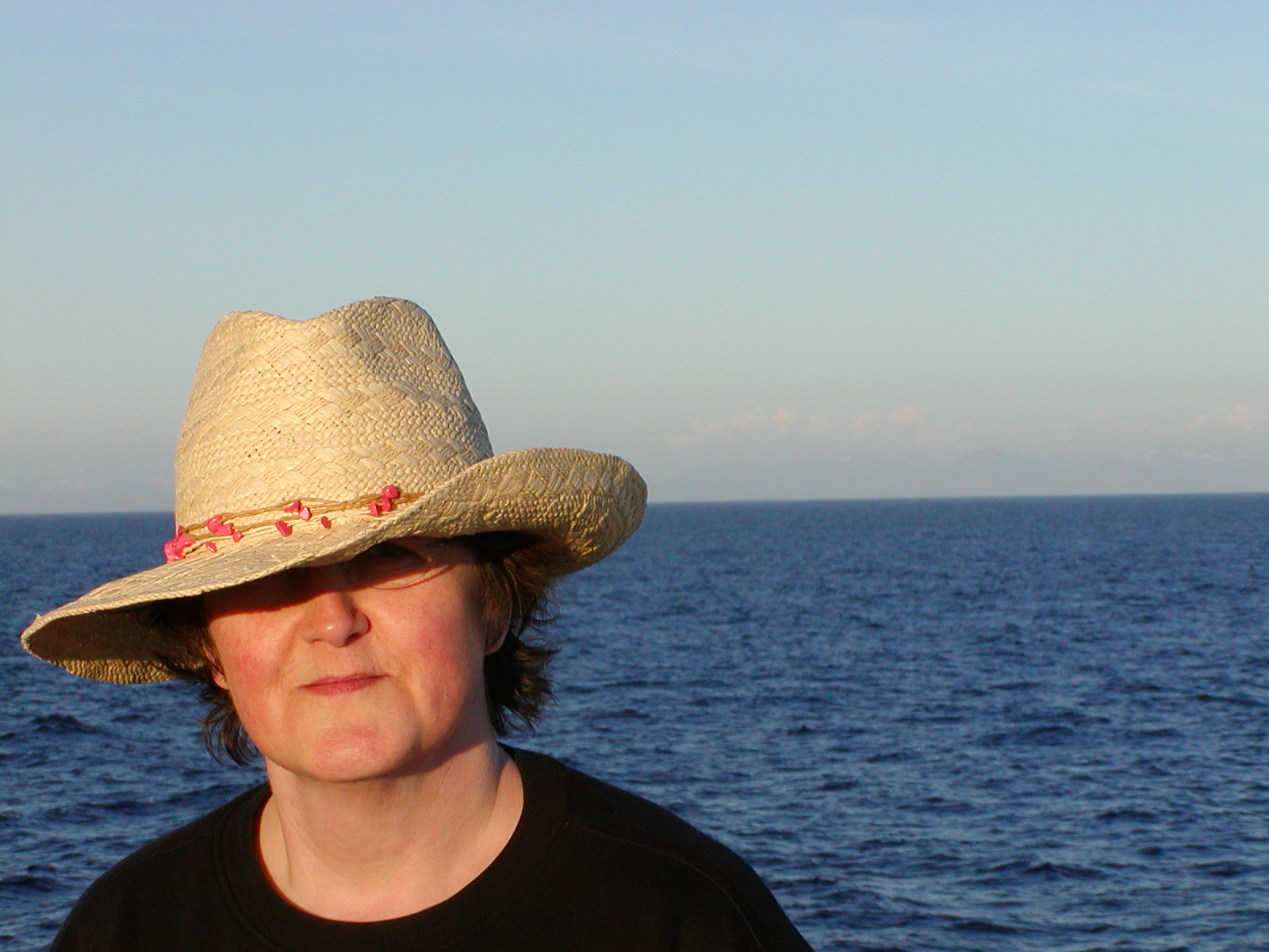your correspondent in the midnight sun, 2008, off Norwegian coast